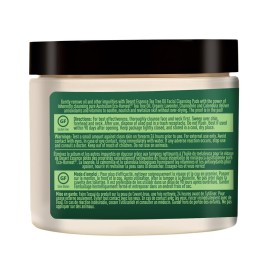 Desert Essence Tea Tree Oil Facial Cleansing Pads - Makeup Remover, Facial Cleanser & Toner with Organic Lavender & Chamomile - Travel-Friendly Personal Wipes for Clarifying Skin Care - 50 Pads Desert Essence Tea Tree Oil Facial Cleansing Pads - Makeup Remover, Facial Cleanser & Toner with Organic Lavender & Chamomile - Travel-Friendly Personal Wipes for Clarifying Skin Care - 50 Pads