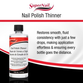 Super Nail Polish Thinner 4 Ounce (118ml) Super Nail Polish Thinner 4 Ounce (118ml)