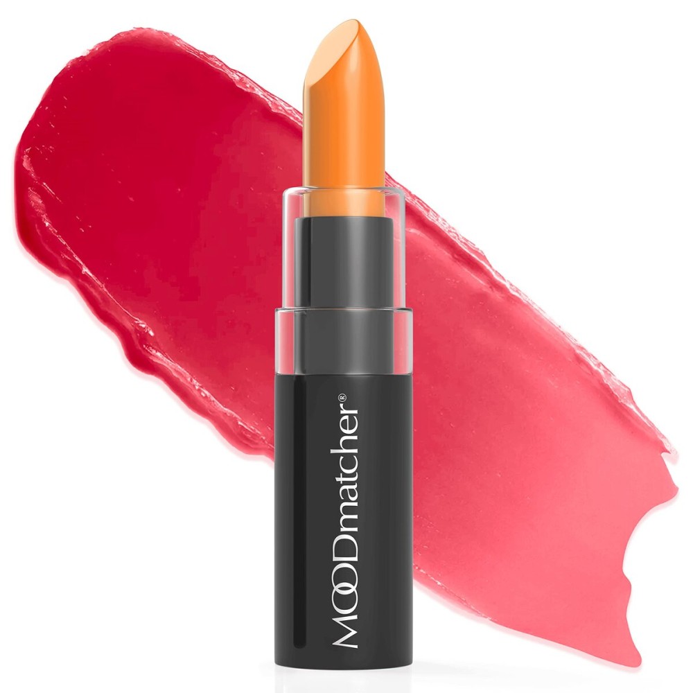 MOODmatcher Original Color Changing Lipstick - 12 Hours Long-Lasting, Moisturizing, Smudge-Proof, Glamorous Personalized Color, Premium Quality - Made in USA (Orange) MOODmatcher Original Color Changing Lipstick - 12 Hours Long-Lasting, Moisturizing, Smudge-Proof, Glamorous Personalized Color, Premium Quality - Made in USA (Orange)