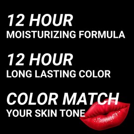 MOODmatcher Original Color Changing Lipstick - 12 Hours Long-Lasting, Moisturizing, Smudge-Proof, Glamorous Personalized Color, Premium Quality - Made in USA (Orange) MOODmatcher Original Color Changing Lipstick - 12 Hours Long-Lasting, Moisturizing, Smudge-Proof, Glamorous Personalized Color, Premium Quality - Made in USA (Orange)