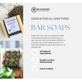 Plantlife Patchouli Bar Soap - Moisturizing and Soothing Soap for Your Skin - Hand Crafted Using Plant-Based Ingredients - Made in California 4oz Bar Plantlife Patchouli Bar Soap - Moisturizing and Soothing Soap for Your Skin - Hand Crafted Using Plant-Based Ingredients - Made in California 4oz Bar