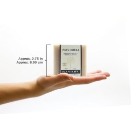 Plantlife Patchouli Bar Soap - Moisturizing and Soothing Soap for Your Skin - Hand Crafted Using Plant-Based Ingredients - Made in California 4oz Bar Plantlife Patchouli Bar Soap - Moisturizing and Soothing Soap for Your Skin - Hand Crafted Using Plant-Based Ingredients - Made in California 4oz Bar
