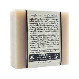 Plantlife Patchouli Bar Soap - Moisturizing and Soothing Soap for Your Skin - Hand Crafted Using Plant-Based Ingredients - Made in California 4oz Bar Plantlife Patchouli Bar Soap - Moisturizing and Soothing Soap for Your Skin - Hand Crafted Using Plant-Based Ingredients - Made in California 4oz Bar