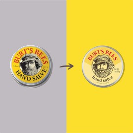 Burt\'s Bees Stocking Stuffers, Hand Salve Christmas Gifts With Botanical Oils and Beeswax, Moisturizing Balm for Dry Hands, 100 Percent Natural Origin Skin Care, 3 oz. Package