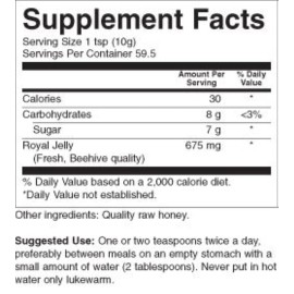 YS Royal Jelly/Honey Bee - Royal Jelly In Honey Ultra Strength, 21 oz gel YS Royal Jelly/Honey Bee - Royal Jelly In Honey Ultra Strength, 21 oz gel