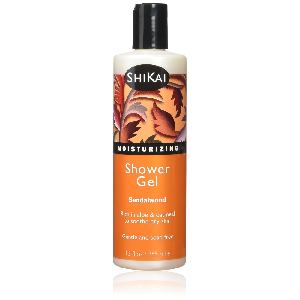 ShiKai Daily Moisturizing Shower Gel (Sandalwood, 12oz) | With Hydrating Aloe Vera & Oatmeal | Scented Body Wash for Dry Skin Relief ShiKai Daily Moisturizing Shower Gel (Sandalwood, 12oz) | With Hydrating Aloe Vera & Oatmeal | Scented Body Wash for Dry Skin Relief