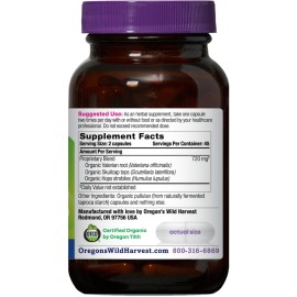 Oregon\'s Wild Harvest Muscle Relax Organic Herbal Supplement Vegan Capsules with Valerian, Hops and Skullcap Oregon\'s Wild Harvest Muscle Relax Organic Herbal Supplement Vegan Capsules with Valerian, Hops and Skullcap