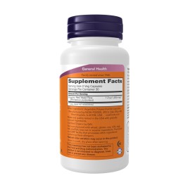 NOW Foods Supplements, Red Yeast Rice 600 mg, Made with Organic Red Yeast Rice, 60 Veg Capsules