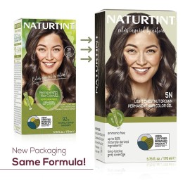 Naturtint 5N Light Chestnut Brown Permanent Hair Color (Pack of 1), Ammonia Free, Vegan, Cruelty Free, up to 100% Gray Coverage, Long Lasting Results (Packaging may vary) Naturtint 5N Light Chestnut Brown Permanent Hair Color (Pack of 1), Ammonia Free, Vegan, Cruelty Free, up to 100% Gray Coverage, Long Lasting Results (Packaging may vary)