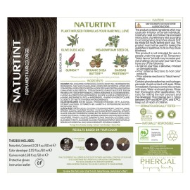Naturtint 5N Light Chestnut Brown Permanent Hair Color (Pack of 1), Ammonia Free, Vegan, Cruelty Free, up to 100% Gray Coverage, Long Lasting Results (Packaging may vary) Naturtint 5N Light Chestnut Brown Permanent Hair Color (Pack of 1), Ammonia Free, Vegan, Cruelty Free, up to 100% Gray Coverage, Long Lasting Results (Packaging may vary)
