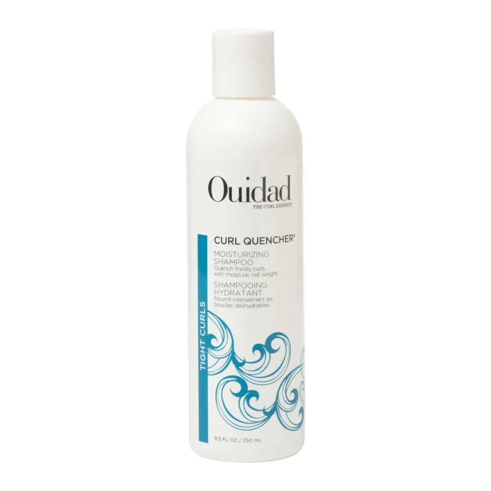 Ouidad Curl Quencher Moisturizing Shampoo - 8.5 fl oz, Nourished & Hydrated Curls, Vegan & Color Safe Shampoo with Chamomile & Vitamin A & E, For Tight Curls, No Silicones, Sulfates & Parabens Ouidad Curl Quencher Moisturizing Shampoo - 8.5 fl oz, Nourished & Hydrated Curls, Vegan & Color Safe Shampoo with Chamomile & Vitamin A & E, For Tight Curls, No Silicones, Sulfates & Parabens