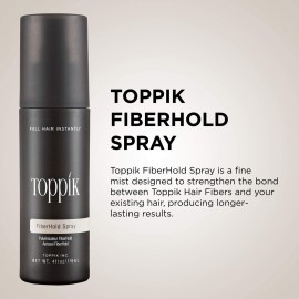 Toppik FiberHold Spray Unscented, 4 Fl Oz Toppik FiberHold Spray Unscented, 4 Fl Oz