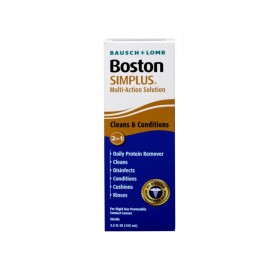 Bausch & Lomb Boston Simplus Multi Action Solution with Daily Protein Remover 3.5 oz Bausch & Lomb Boston Simplus Multi Action Solution with Daily Protein Remover 3.5 oz