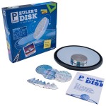 Toysmith Eulers Disk - Create A Hypnotic Display of Light & Sound- Science Desk Decor for Home and Office - Physics Toys for Adults & Kids 8+
