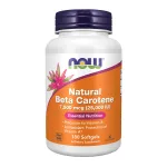 NOW Foods Supplements, Natural Beta Carotene 25,000 IU, Essential Nutrition, 180 Softgels