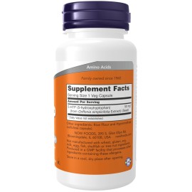 NOW Foods Supplements, 5-HTP (5-hydroxytryptophan) 50 mg, Neurotransmitter Support*, 90 Veg Capsules NOW Foods Supplements, 5-HTP (5-hydroxytryptophan) 50 mg, Neurotransmitter Support*, 90 Veg Capsules