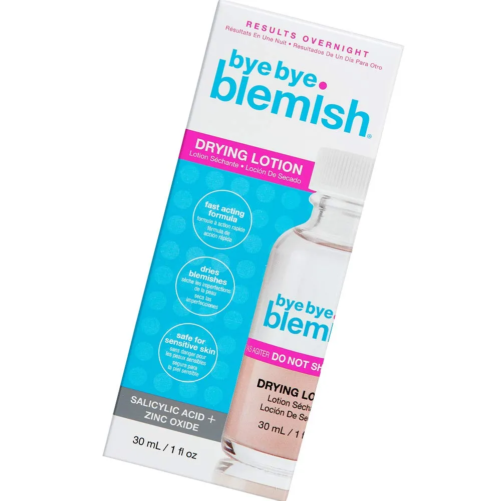 Bye Bye Blemish Acne Drying Lotion, Reduce Pimples Overnight 1oz, 1-Pack Bye Bye Blemish Acne Drying Lotion, Reduce Pimples Overnight 1oz, 1-Pack