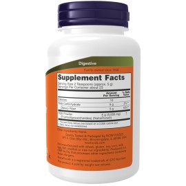 NOW Foods Supplements, NutraFlora FOS (Fructooligosaccharides) Pure Powder, Prebiotic Fiber, 4-Ounce NOW Foods Supplements, NutraFlora FOS (Fructooligosaccharides) Pure Powder, Prebiotic Fiber, 4-Ounce