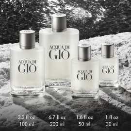Armani beauty - Acqua di Gio - Eau de Toilette - Cologne for Men - Long Lasting Fragrance with Bergamot notes, Jasmine, White Musks, Patchouli & Cedarwood - 6.7 Fl Oz Armani beauty - Acqua di Gio - Eau de Toilette - Cologne for Men - Long Lasting Fragrance with Bergamot notes, Jasmine, White Musks, Patchouli & Cedarwood - 6.7 Fl Oz