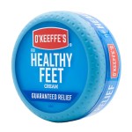 O\'Keeffe\'s for Healthy Feet Foot Cream; Guaranteed Relief for Extremely Dry; Cracked Feet; Instantly Boosts Moisture Levels; 3.2 Ounce Jar; (Pack of 1)