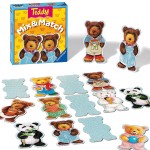Ravensburger Teddy Mix & Match - Interactive Children\'s Game | Quick Play | Ideal for Age 2 and Up | Classic Family Fun | Quality Craftsmanship