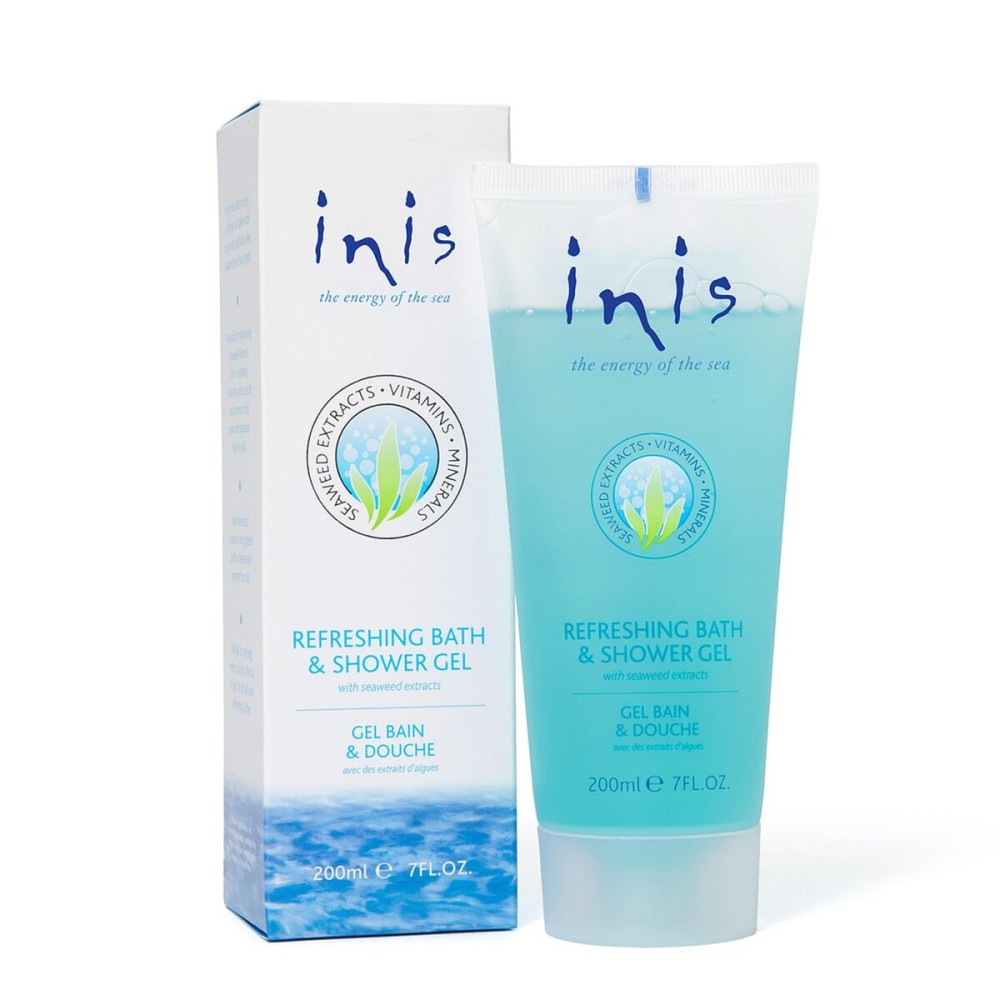 Inis the Energy of the Sea Refreshing Bath and Shower Gel - Sulfate Free Body Wash for Women and Men - Ocean Fresh Fragrance - 7 Fluid Ounce Inis the Energy of the Sea Refreshing Bath and Shower Gel - Sulfate Free Body Wash for Women and Men - Ocean Fresh Fragrance - 7 Fluid Ounce