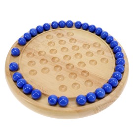WE Games Solid Wood Marble Solitaire Game, Blue Glass Marbles Game, Marble Board Game, Wooden Games, Table Games, Home Decor, Marble Game Great for Living Room Decor, Birthday Gifts, Coffee Table Game WE Games Solid Wood Marble Solitaire Game, Blue Glass Marbles Game, Marble Board Game, Wooden Games, Table Games, Home Decor, Marble Game Great for Living Room Decor, Birthday Gifts, Coffee Table Game