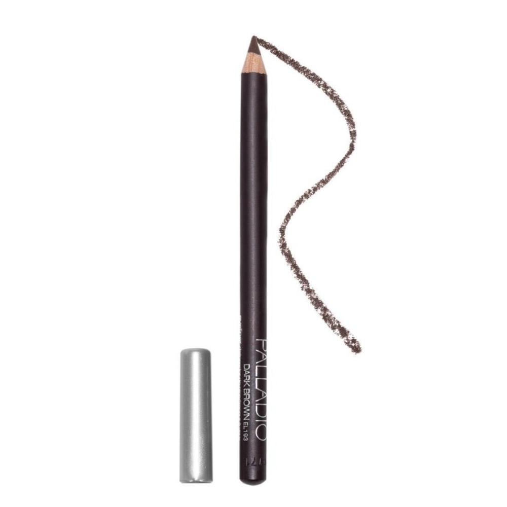 Palladio Wooden Eyeliner Pencil, Thin Pencil Shape, Easy Application, Firm yet Smooth Formula, Perfectly Outlined Eyes, Contour and Line, Long Lasting, Rich Pigment, Dark Brown Palladio Wooden Eyeliner Pencil, Thin Pencil Shape, Easy Application, Firm yet Smooth Formula, Perfectly Outlined Eyes, Contour and Line, Long Lasting, Rich Pigment, Dark Brown