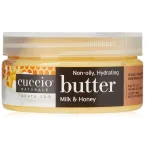 Cuccio Naturale Butter Blends - Ultra-Moisturizing, Renewing, Smoothing Scented Body Cream - Deep Hydration For Dry Skin Repair - Made With Natural Ingredients - Milk & Honey - 8 Oz