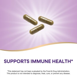 Nature\'s Way Echinacea Purpurea Herb, Immune Support*, 1,200 mg per 3- Capsule Serving, Non-GMO Project Verified, Vegan, 180 Capsules Nature\'s Way Echinacea Purpurea Herb, Immune Support*, 1,200 mg per 3- Capsule Serving, Non-GMO Project Verified, Vegan, 180 Capsules