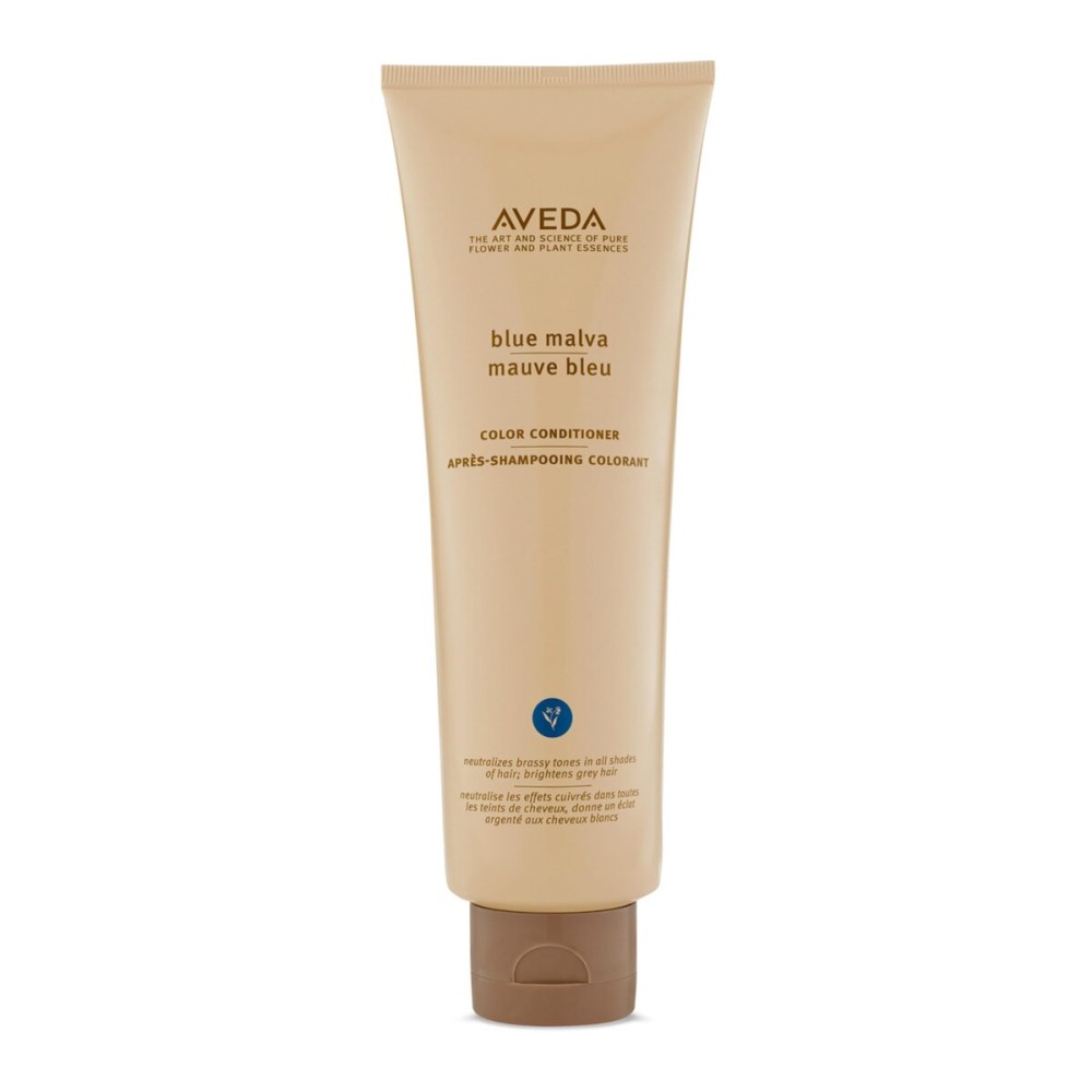 Aveda Blue Malva Color Conditioner | Purple Conditioner for Silver, Gray, Blonde Hair | Neutralizes Brassiness | Deeply Conditions Hair, 8.5 Fl Oz