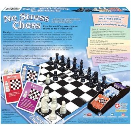 No Stress Chess by Winning Moves Games USA, Celebrating 20 Years as the Chess Teaching Game Using Innovative Action Cards, for 2 Players, Ages 7+ (1091) No Stress Chess by Winning Moves Games USA, Celebrating 20 Years as the Chess Teaching Game Using Innovative Action Cards, for 2 Players, Ages 7+ (1091)