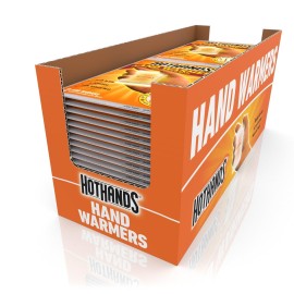 HotHands Hand Warmers - Long Lasting Natural Odorless Air Activated Warmers - Up to 10 Hours of Heat - 40 Pair HotHands Hand Warmers - Long Lasting Natural Odorless Air Activated Warmers - Up to 10 Hours of Heat - 40 Pair