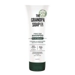 The Grandpa Soap Company Pine Tar Shampoo - Cleanses and Moisturizes Dry Scalp, With Pine Tar and Tea Tree Oil, All Hair Types, Vegan, Sulfates and Parabens Free, 8 Fl Oz