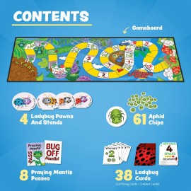 The Ladybug Game! Award Winning Kids Board Game. A Super Fun, Educational Game Your Kids and Will Love! Easy to Play, Perfect for - Birthday Gifts, Travel, Home, Parties, at Grandparents Home! The Ladybug Game! Award Winning Kids Board Game. A Super Fun, Educational Game Your Kids and Will Love! Easy to Play, Perfect for - Birthday Gifts, Travel, Home, Parties, at Grandparents Home!