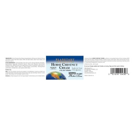 Planetary Herbals Horse Chestnut Cream - Tonifier for Tissues and Vein Appearance - 2 oz Planetary Herbals Horse Chestnut Cream - Tonifier for Tissues and Vein Appearance - 2 oz
