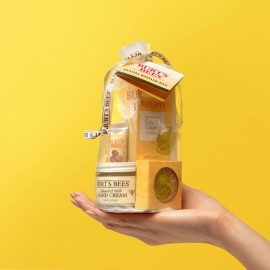 Burt\'s Bees Gifts Ideas - Hand Repair Set, 3 Hand Creams plus Gloves - Almond Milk Hand Cream, Lemon Butter Cuticle Cream, Shea Butter Hand Repair Cream Burt\'s Bees Gifts Ideas - Hand Repair Set, 3 Hand Creams plus Gloves - Almond Milk Hand Cream, Lemon Butter Cuticle Cream, Shea Butter Hand Repair Cream