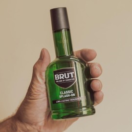 Brut Splash-On Original Fragrance - Bold, Masculine Cologne for Men - Long Lasting Mens Fragrance With Spicy Woods, Floral, and Citrus Notes - 7 oz
