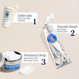 L\'OCCITANE Ultra-Rich 10% Shea Butter Nourishing Lip Balm Stick: Moisturize Dry Lips, Twist Up, Softening, With Beeswax and Castor Oil, Silicone-Free L\'OCCITANE Ultra-Rich 10% Shea Butter Nourishing Lip Balm Stick: Moisturize Dry Lips, Twist Up, Softening, With Beeswax and Castor Oil, Silicone-Free