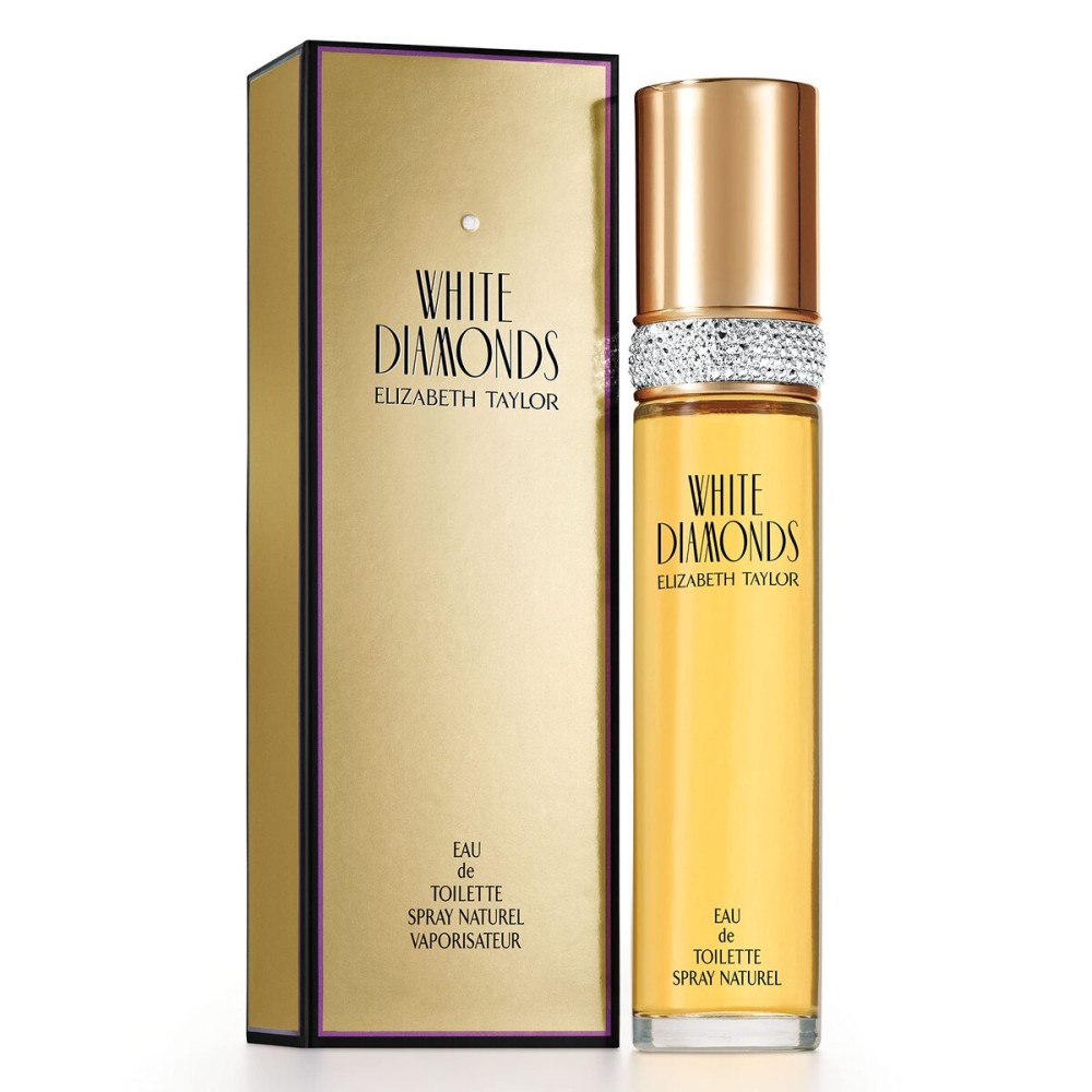 Elizabeth Taylor Women\'s Perfume, White Diamonds, Eau De Toilette EDT Spray, 1.7 fl oz Elizabeth Taylor Women\'s Perfume, White Diamonds, Eau De Toilette EDT Spray, 1.7 fl oz