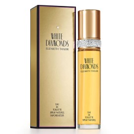 Elizabeth Taylor Women\'s Perfume, White Diamonds, Eau De Toilette EDT Spray, 1.7 fl oz