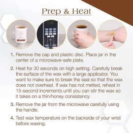 GiGi Microwave Tweezeless Wax - Non-Strip Facial Hair Remover, Honey-Infused, 1 oz GiGi Microwave Tweezeless Wax - Non-Strip Facial Hair Remover, Honey-Infused, 1 oz