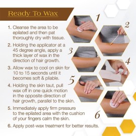 GiGi Microwave Tweezeless Wax - Non-Strip Facial Hair Remover, Honey-Infused, 1 oz GiGi Microwave Tweezeless Wax - Non-Strip Facial Hair Remover, Honey-Infused, 1 oz