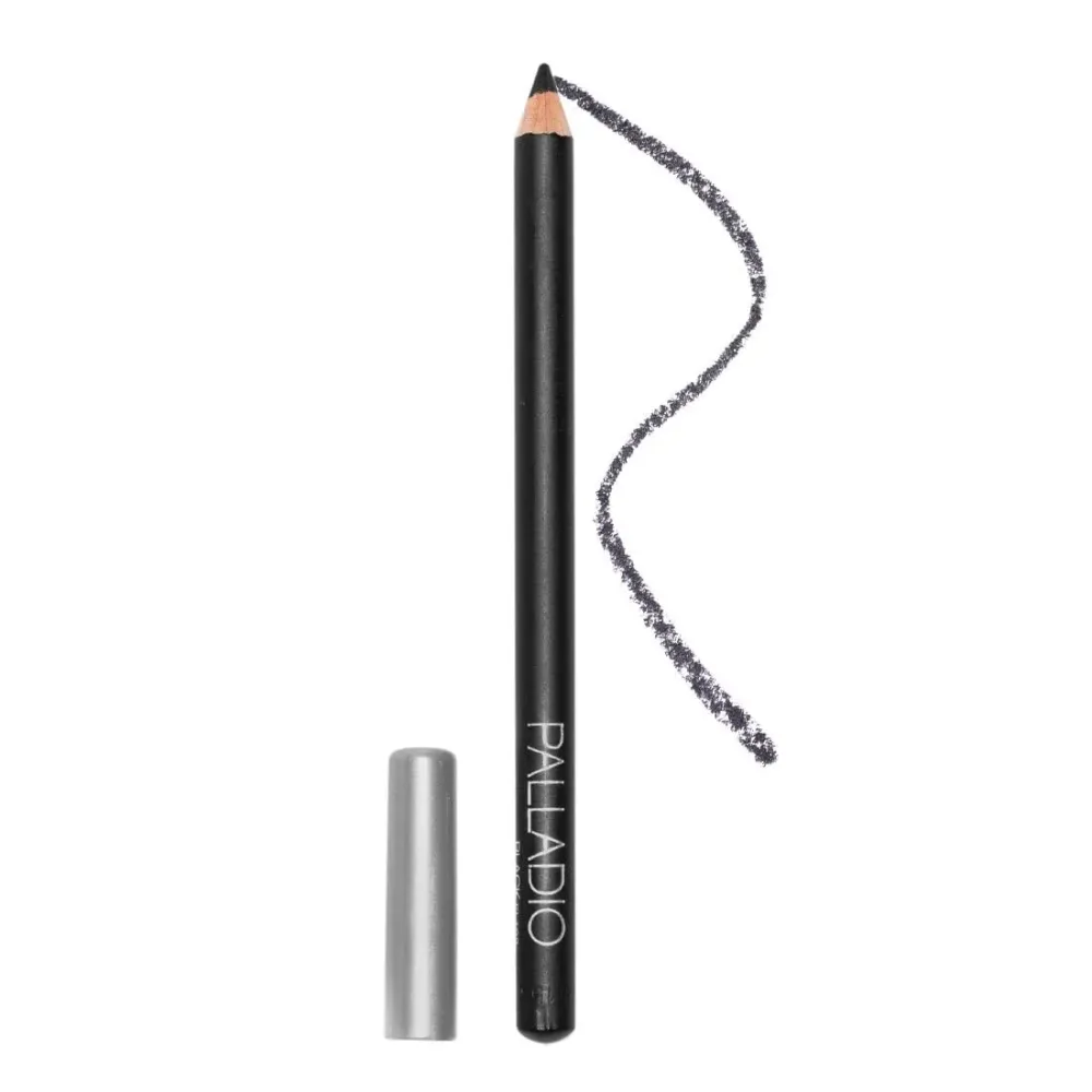Palladio Wooden Eyeliner Pencil, Thin Pencil Shape, Easy Application, Firm yet Smooth Formula, Perfectly Outlined Eyes, Contour and Line, Long Lasting, Rich Pigment, Black Palladio Wooden Eyeliner Pencil, Thin Pencil Shape, Easy Application, Firm yet Smooth Formula, Perfectly Outlined Eyes, Contour and Line, Long Lasting, Rich Pigment, Black