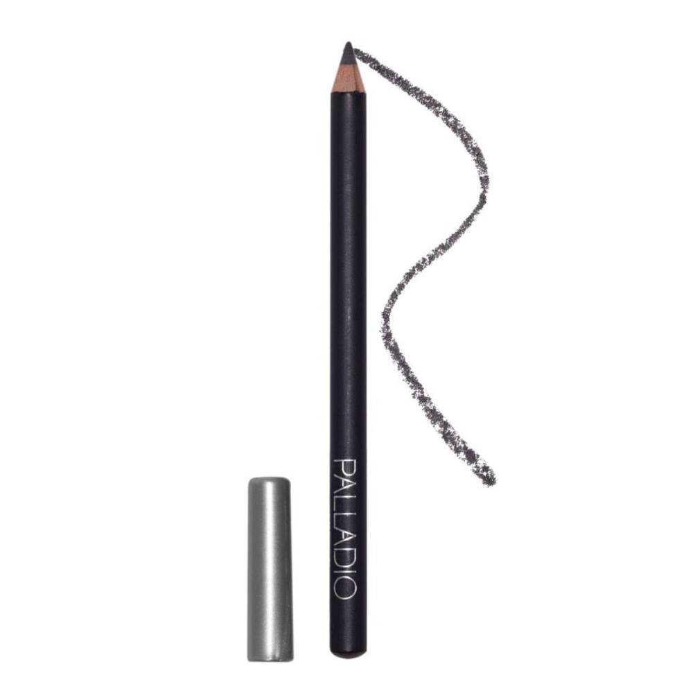 Palladio Wooden Eyeliner Pencil, Thin Pencil Shape, Easy Application, Firm yet Smooth Formula, Perfectly Outlined Eyes, Contour and Line, Long Lasting, Rich Pigment, Charcoal Palladio Wooden Eyeliner Pencil, Thin Pencil Shape, Easy Application, Firm yet Smooth Formula, Perfectly Outlined Eyes, Contour and Line, Long Lasting, Rich Pigment, Charcoal