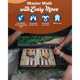 WE Games Magnetic Map Style Backgammon Board and Carrying Strap - Board Games for Adults, Travel Games, Travel Backgammon Sets for Adults WE Games Magnetic Map Style Backgammon Board and Carrying Strap - Board Games for Adults, Travel Games, Travel Backgammon Sets for Adults