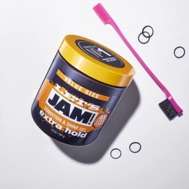 SoftSheen-Carson Let\'s Jam! Shining and Conditioning Hair Gel by Dark and Lovely, Extra Hold, All Hair Types, Styling Gel Great for Braiding, Twisting & Smooth Edges, Extra Hold, 14 oz SoftSheen-Carson Let\'s Jam! Shining and Conditioning Hair Gel by Dark and Lovely, Extra Hold, All Hair Types, Styling Gel Great for Braiding, Twisting & Smooth Edges, Extra Hold, 14 oz