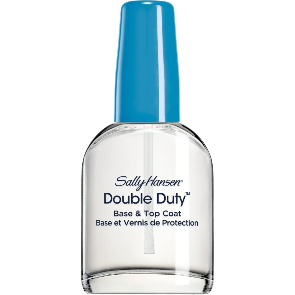 Sally Hansen Double Duty, Base and Top Coat, Quick Dry, Long Lasting, Streak-Free Shine, Clear Nail Polish Sally Hansen Double Duty, Base and Top Coat, Quick Dry, Long Lasting, Streak-Free Shine, Clear Nail Polish