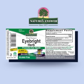 Nature\'s Answer Eyebright Extract 1 Ounce | Vision & Eye Support | Alcohol Free, Vegan, Non GMO, Gluten Free, Kosher | Quick Absorption | Single Count Nature\'s Answer Eyebright Extract 1 Ounce | Vision & Eye Support | Alcohol Free, Vegan, Non GMO, Gluten Free, Kosher | Quick Absorption | Single Count