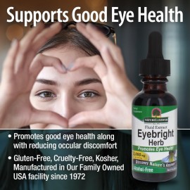 Nature\'s Answer Eyebright Extract 1 Ounce | Vision & Eye Support | Alcohol Free, Vegan, Non GMO, Gluten Free, Kosher | Quick Absorption | Single Count Nature\'s Answer Eyebright Extract 1 Ounce | Vision & Eye Support | Alcohol Free, Vegan, Non GMO, Gluten Free, Kosher | Quick Absorption | Single Count
